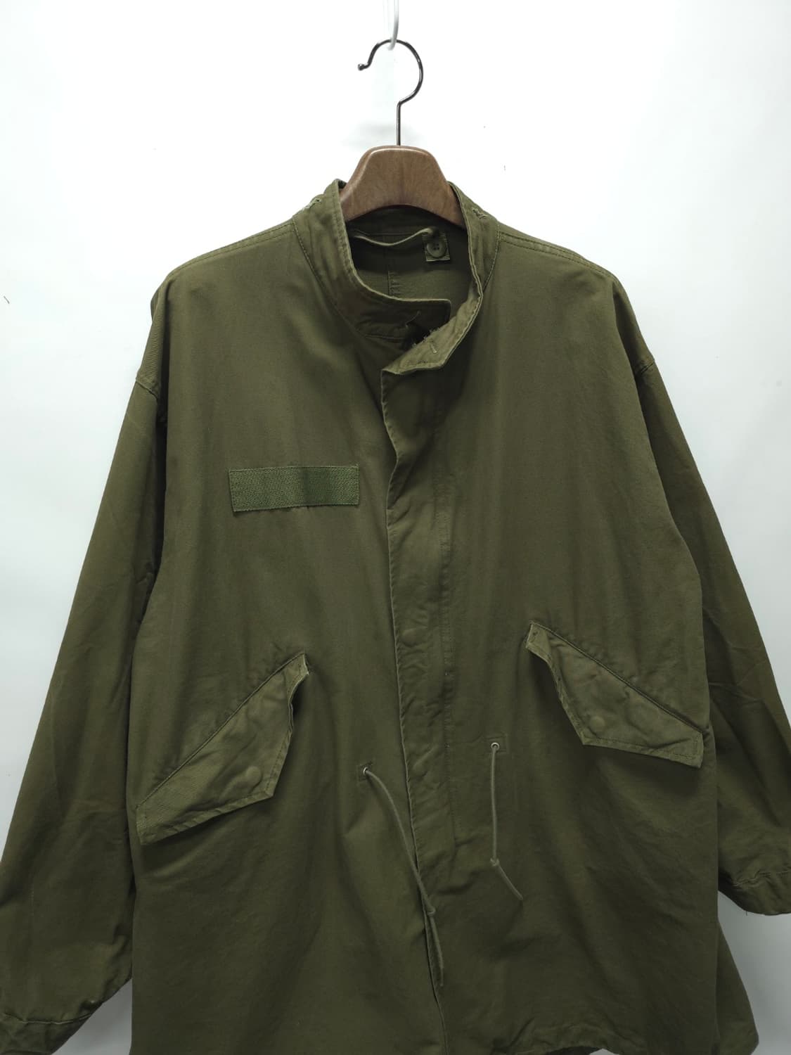 라퍼지스토어 남성 오버핏 피쉬테일 개파카 야상자켓 (105) 상품이미지4