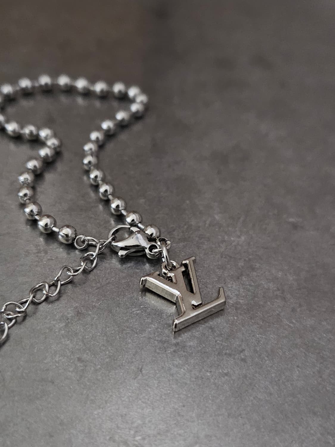 73 루이비통 빈티지 정품 팔찌 업사이클링 써지컬체인 상품이미지2