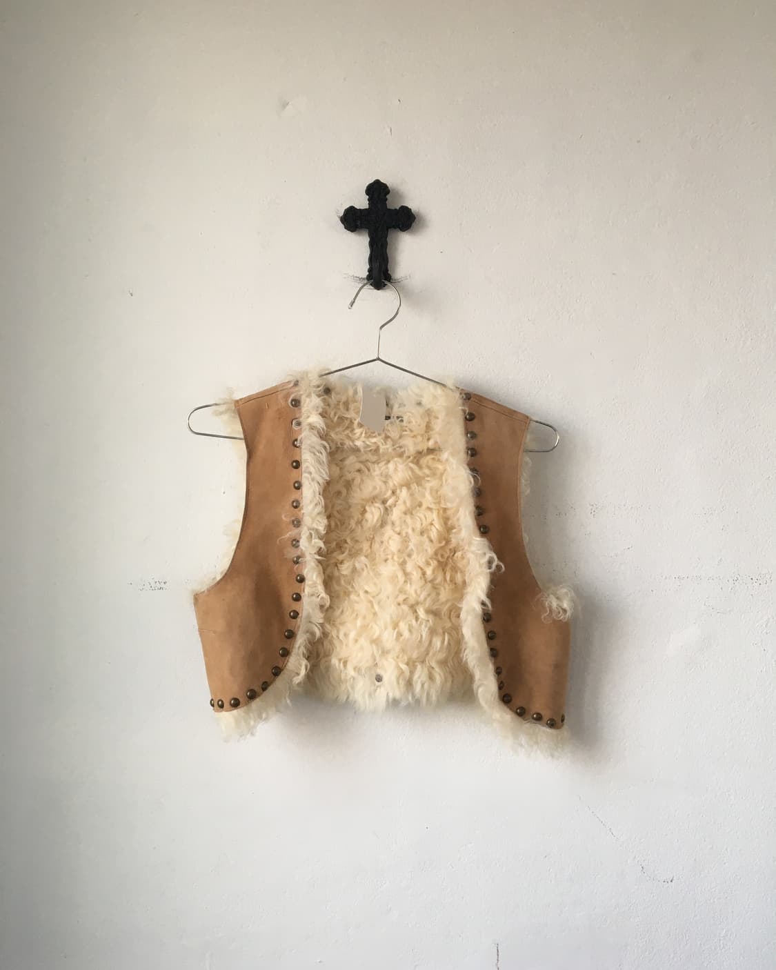 Stud point open vest 상품이미지1