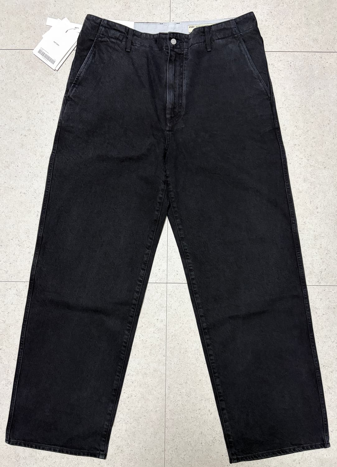One Washed Wide Denim (New) - Blue Black 상품이미지1