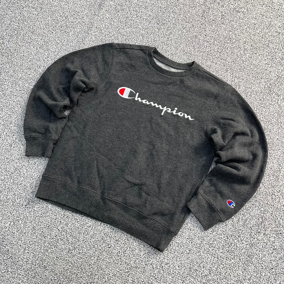 M 챔피온 기모 빅로고 맨투맨 0320M 상품이미지1