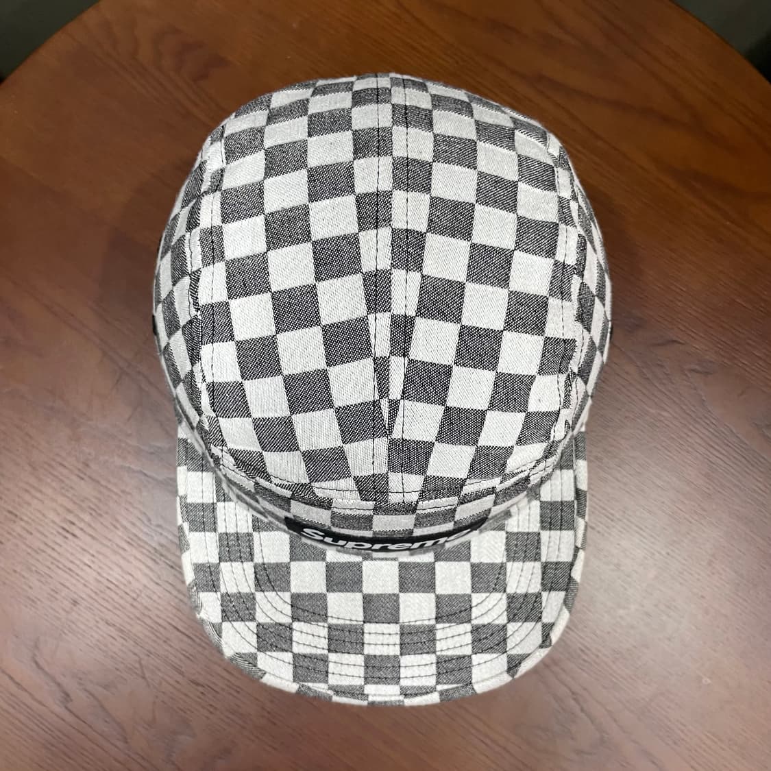 2018 슈프림 체커보드 캠프캡 상품이미지4