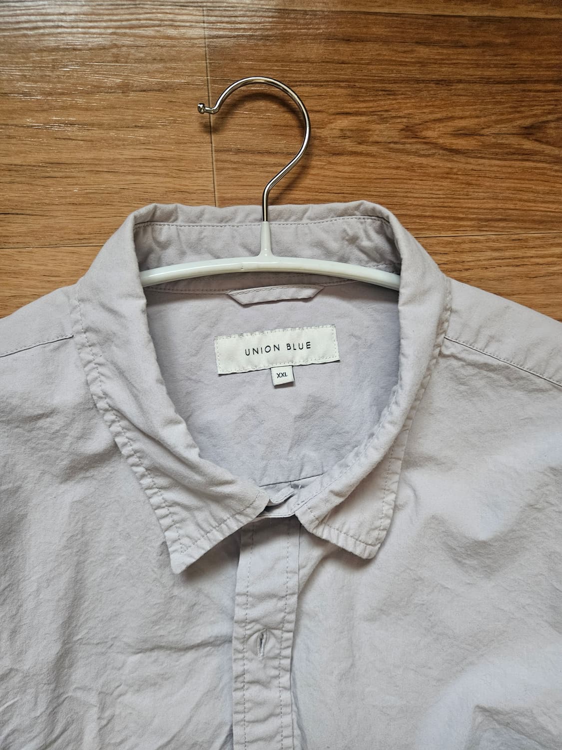 유니온블루 런드리셔츠 그레이  상품이미지1