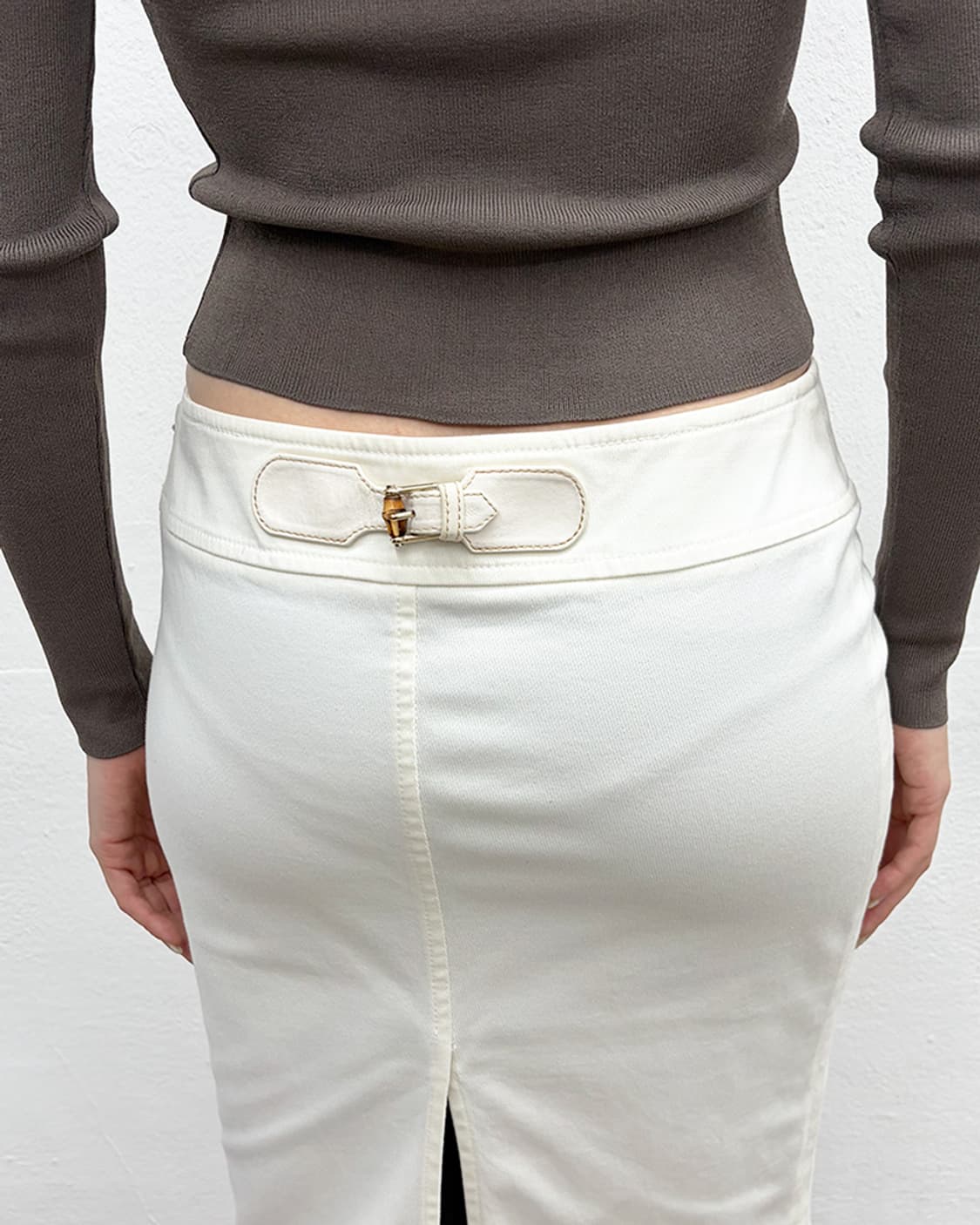 구찌 by 프리다 지아니니 2006S/S 테일러드 스커트 상품이미지4