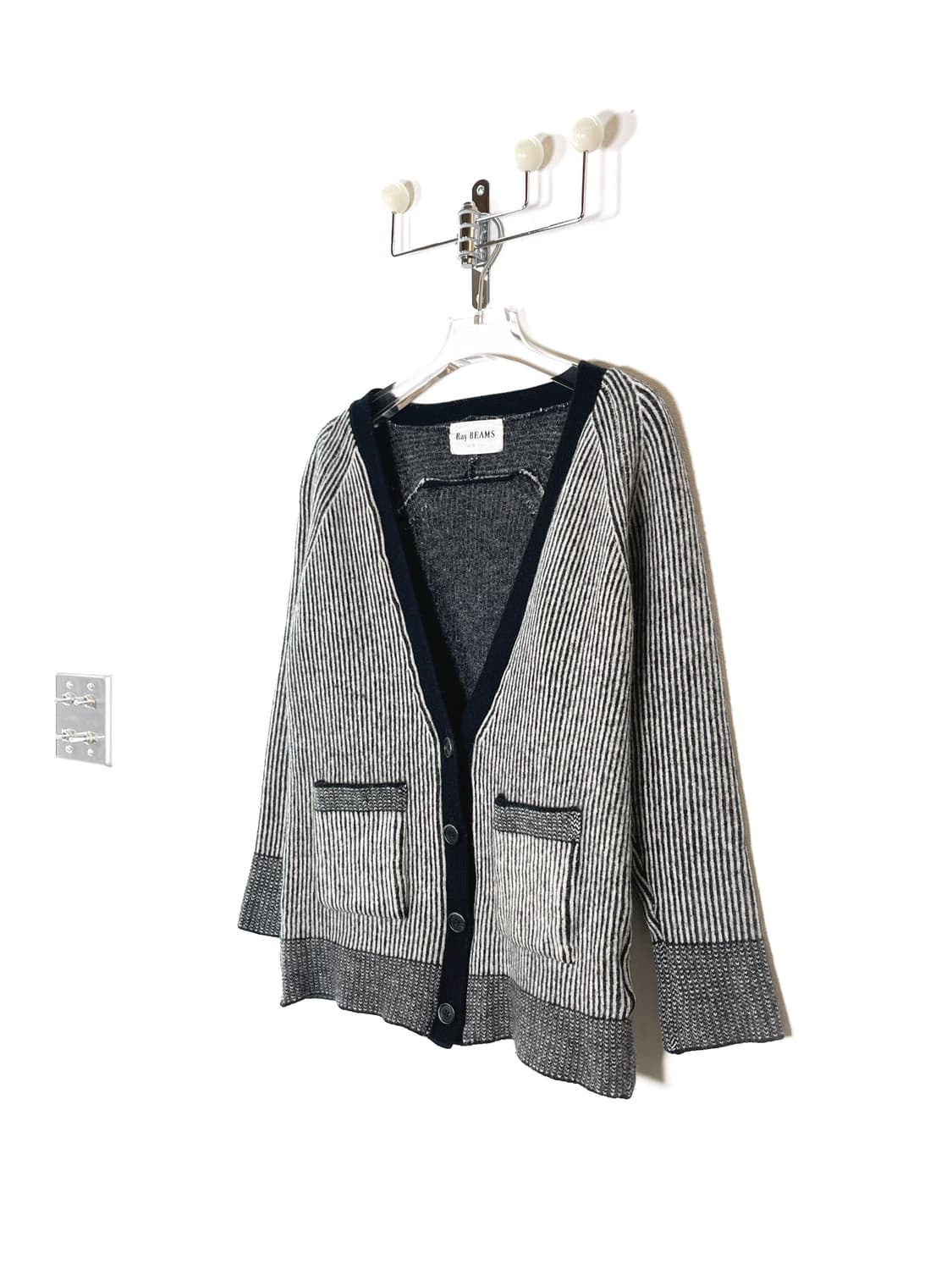 레이 빔즈 울 가디건 상품이미지4