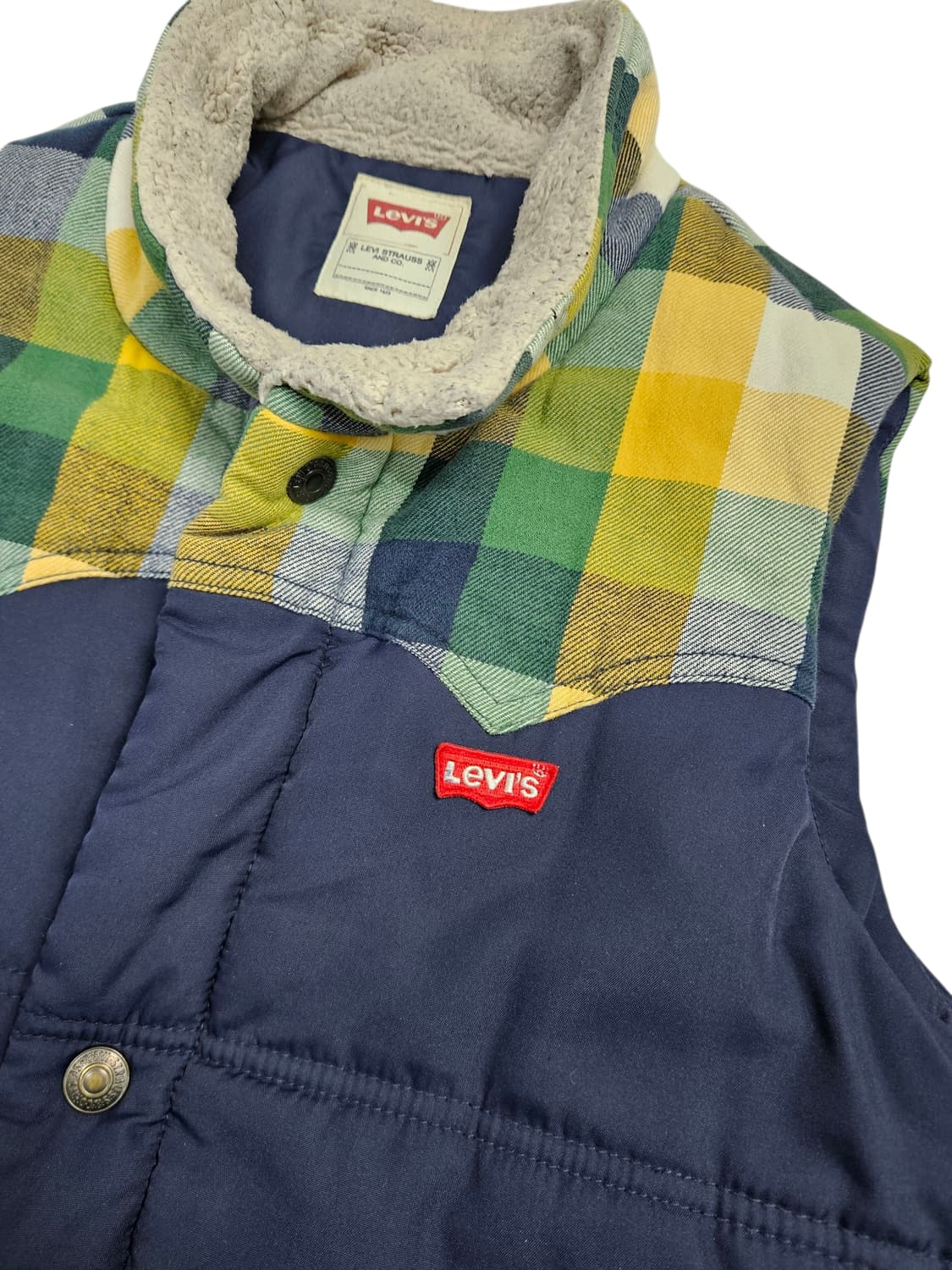 리바이스 양털 패딩 조끼 상품이미지2