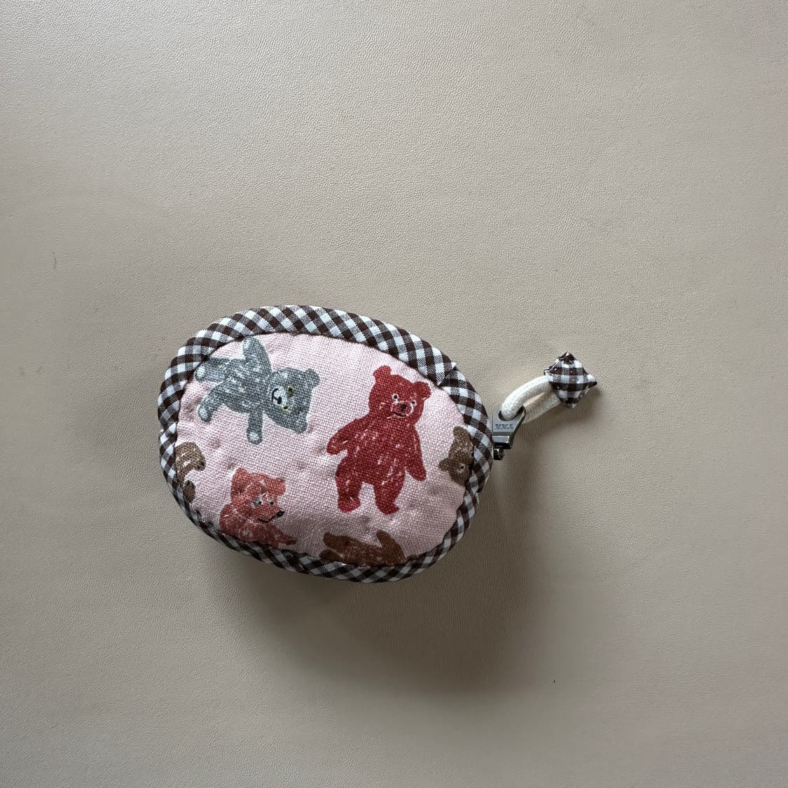 곰돌이 키링 / 에어팟파우치 / 동전지갑 / 작은파우치 상품이미지2