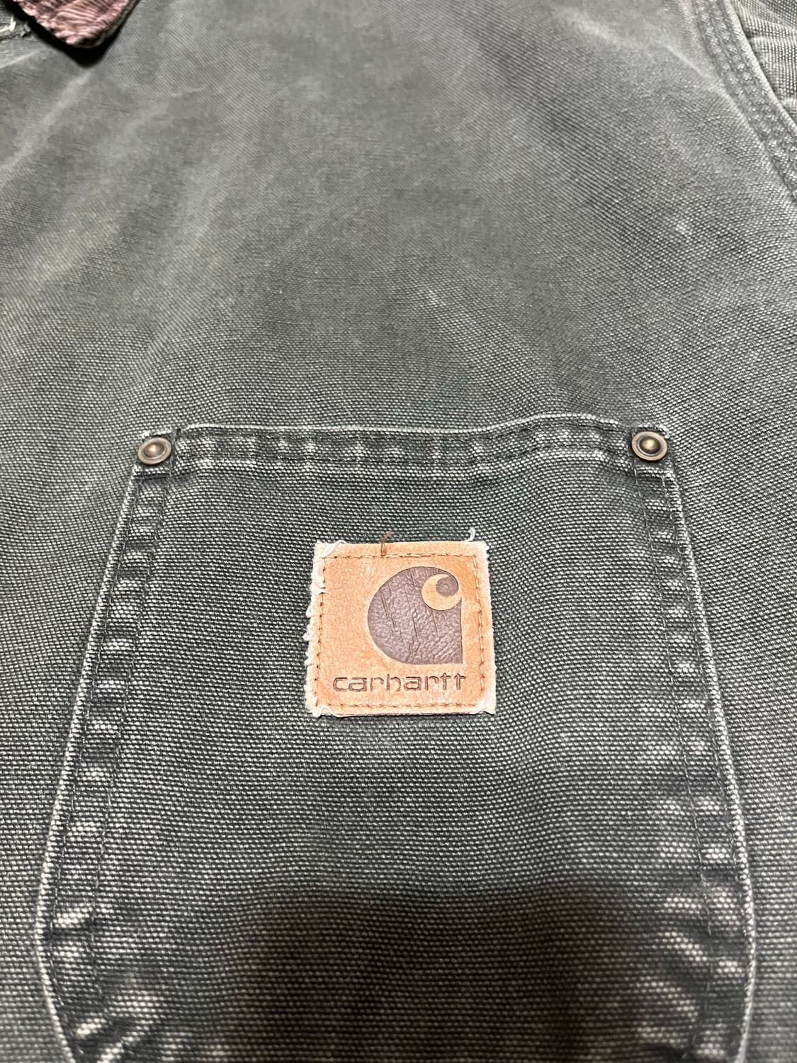 🧥 칼하트 블랭킷 라이닝 초어 코트 (C02 MOS) 상품이미지4