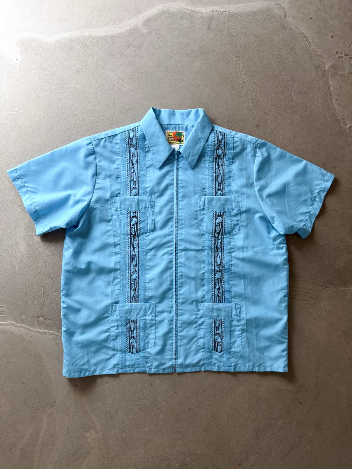 Vintage Embroidered Guayabera Shirts 상품이미지3