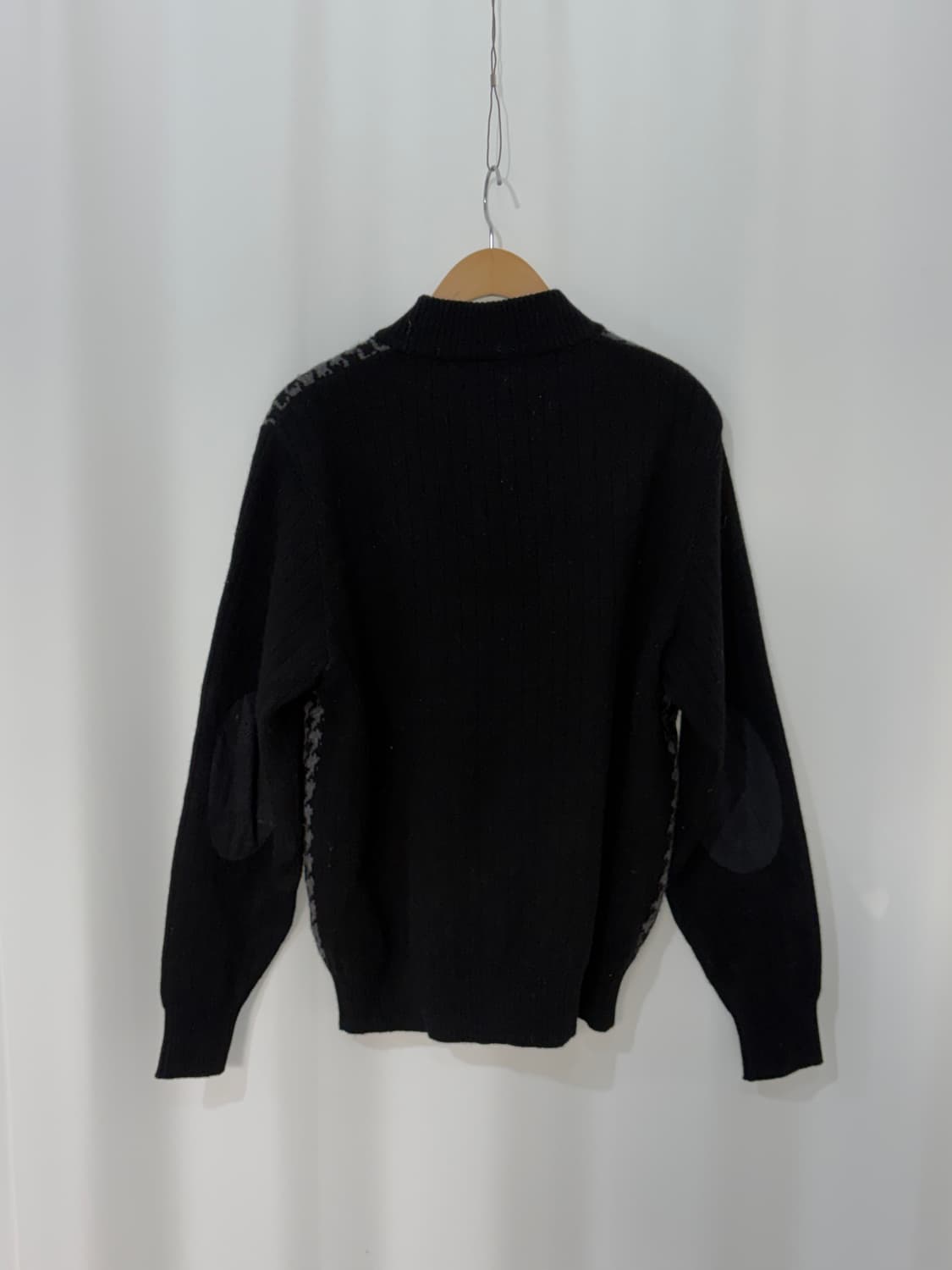 DAKS LONDON 2way zipper zip up knit  상품이미지4