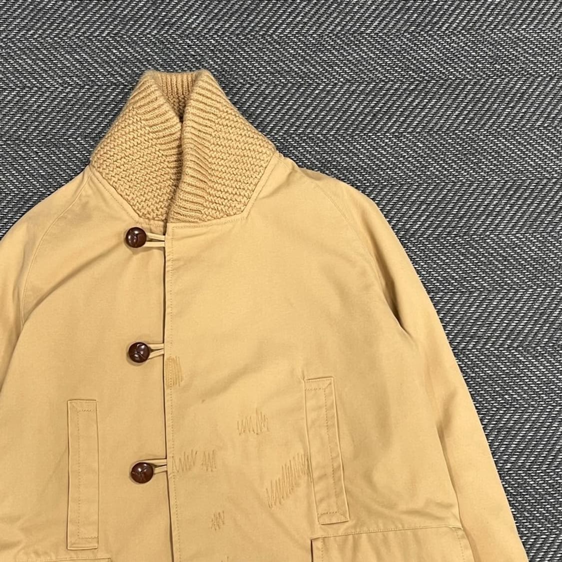 90s 맥그리거 니트카라 헌팅자켓 v1176 상품이미지4