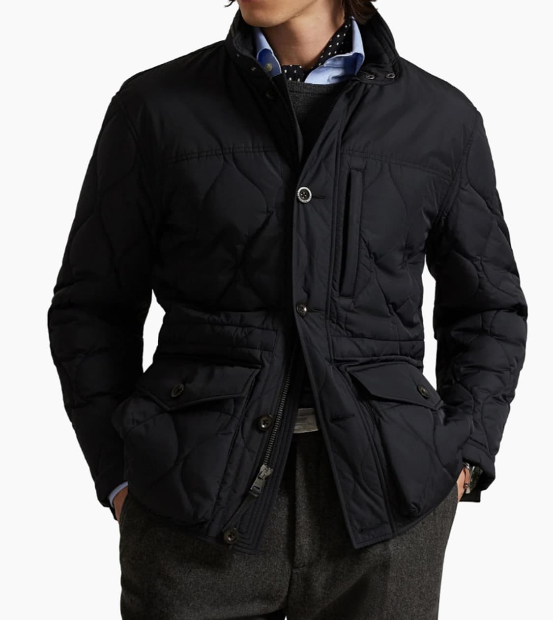 폴로 Eastham 퀼팅 후드 사파리 자켓 상품이미지2