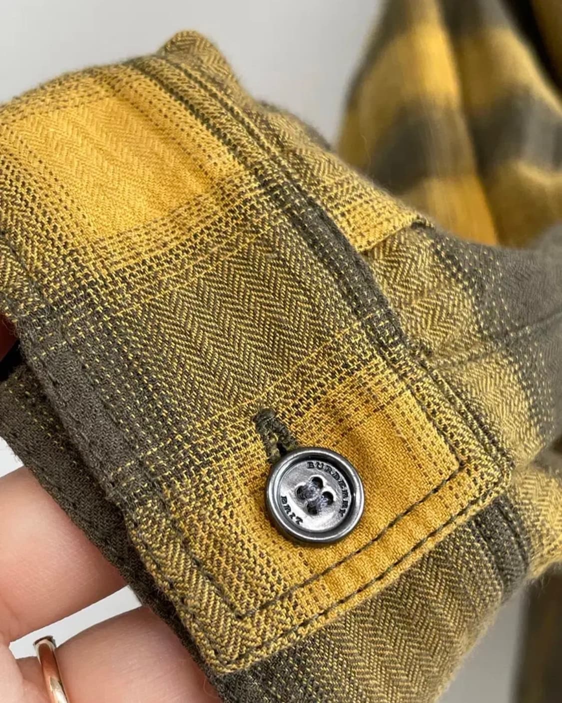 [정품] 버버리(Burberry ) 노바체크 견장 셔츠 95 상품이미지8