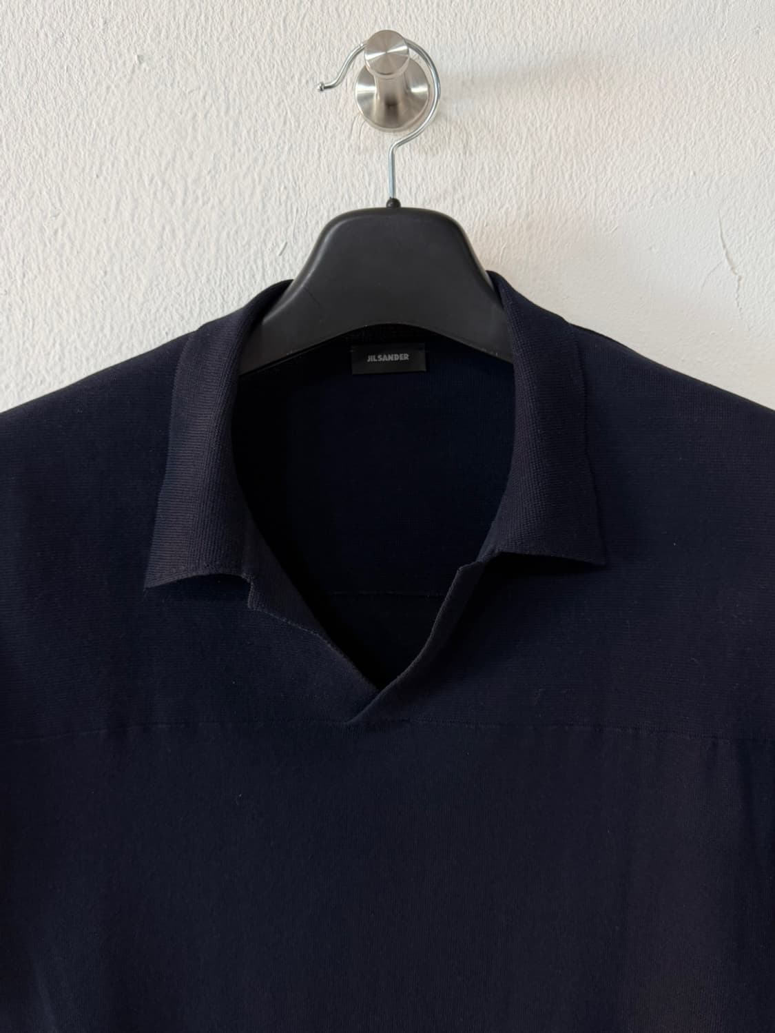 질 샌더 코튼 카라 티셔츠  상품이미지1