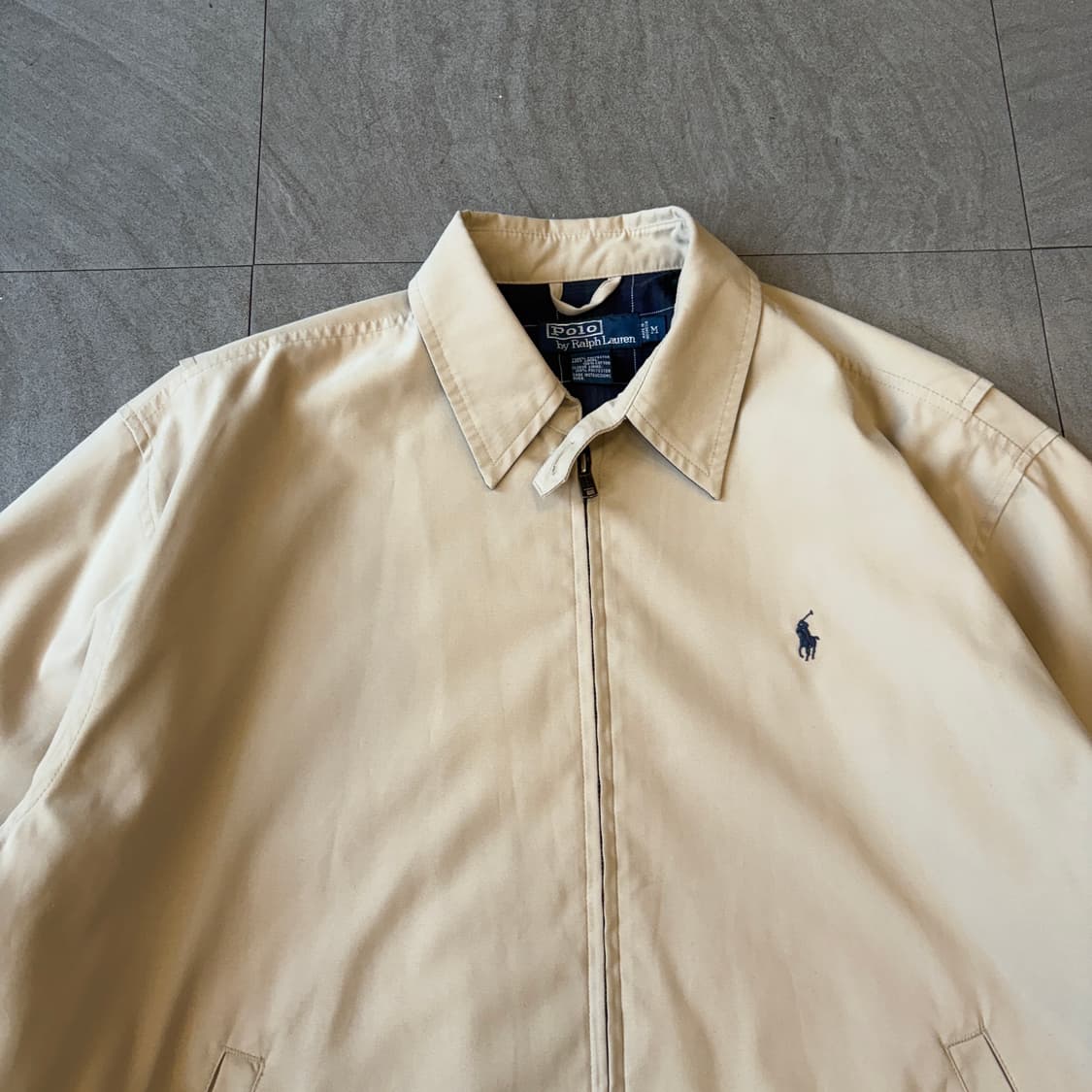 폴로 정품 베이지 바이스윙 자켓 상품이미지3