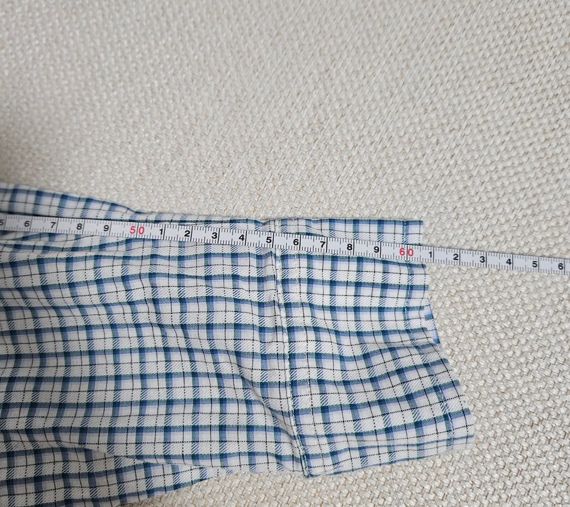 해브해드 체크셔츠 블루화이트 상품이미지9