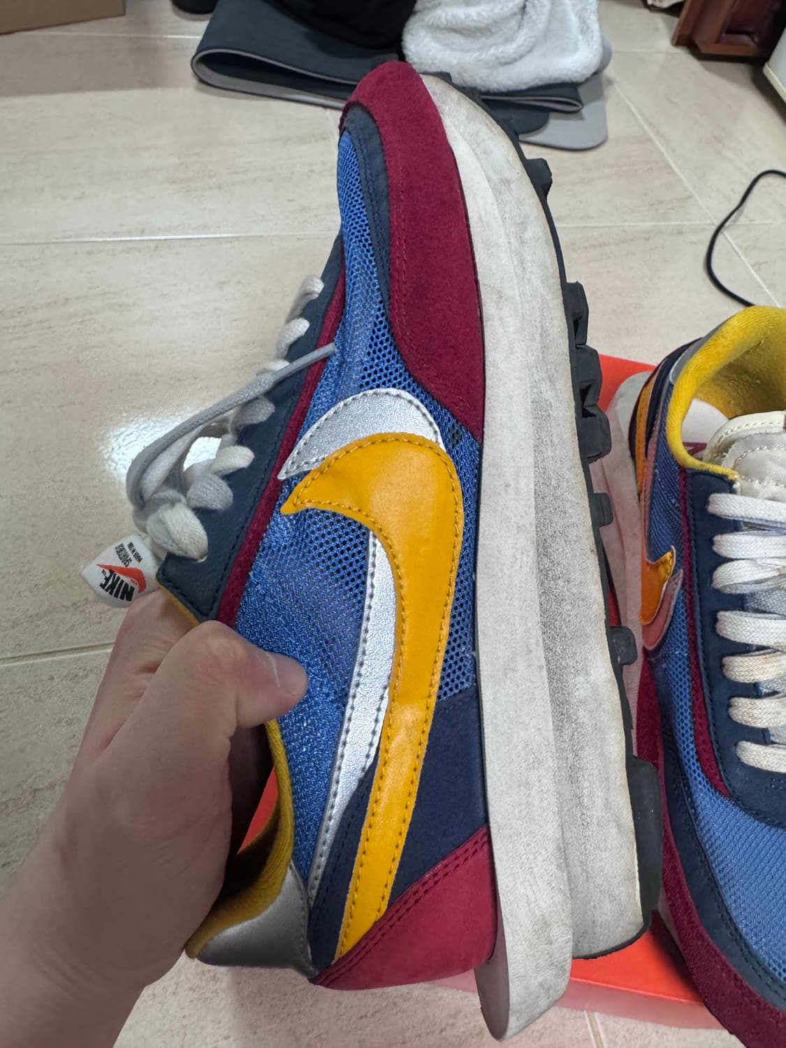 나이키 x 사카이 LD와플 블루 멀티 270사이즈 상품이미지7