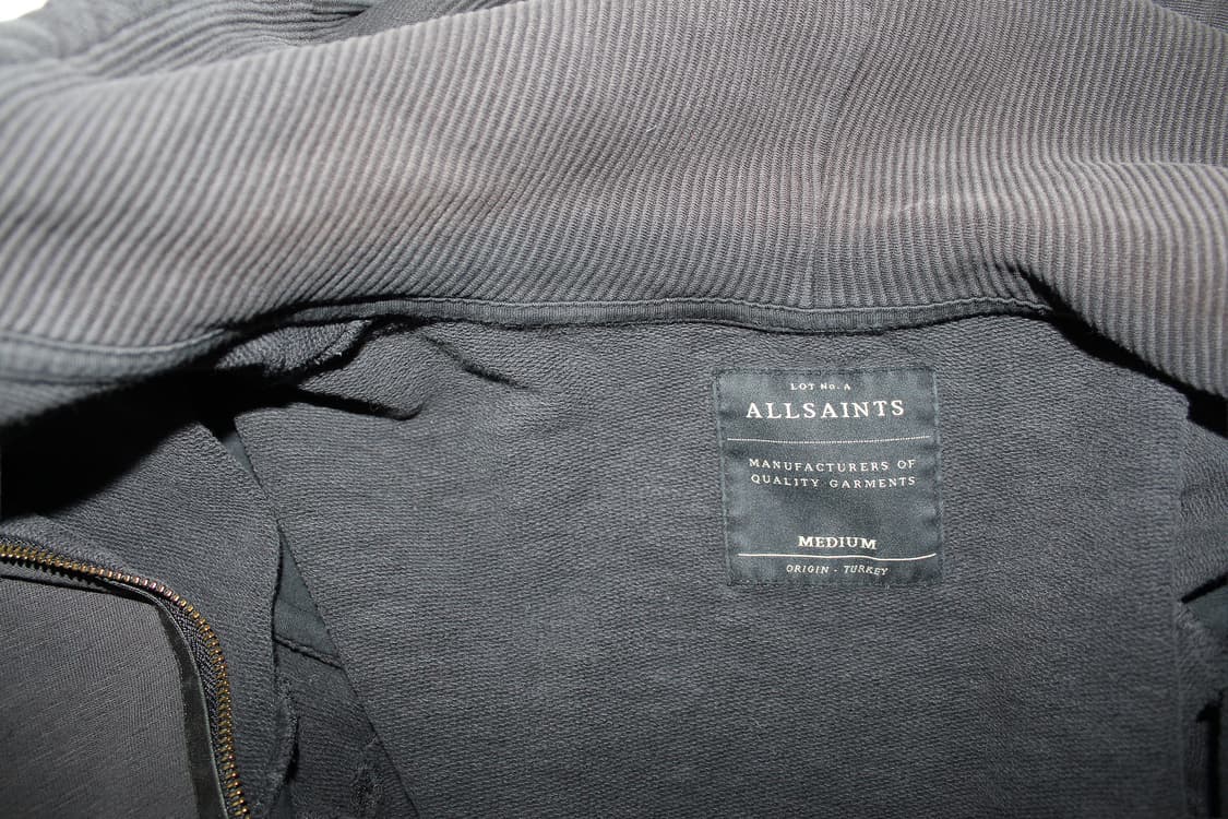 올세인츠 피그먼트 워시드다잉 후드집업 상품이미지9