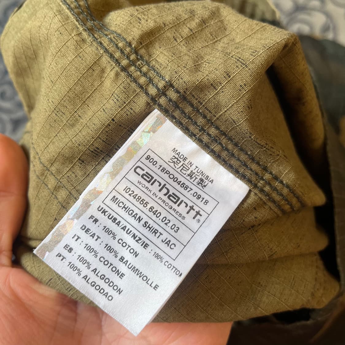 M 칼하트 미시건 셔츠 자켓/W2310 상품이미지5