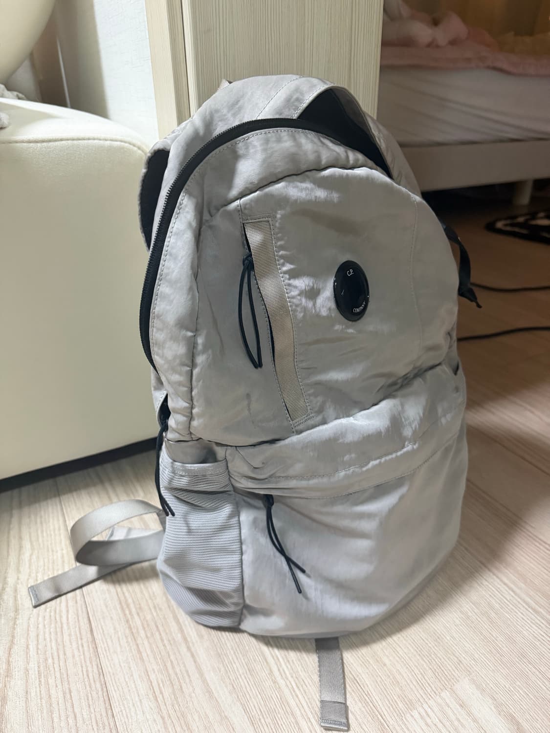 cp컴퍼니 백팩 나일론b렌즈 실버세이지 상품이미지1