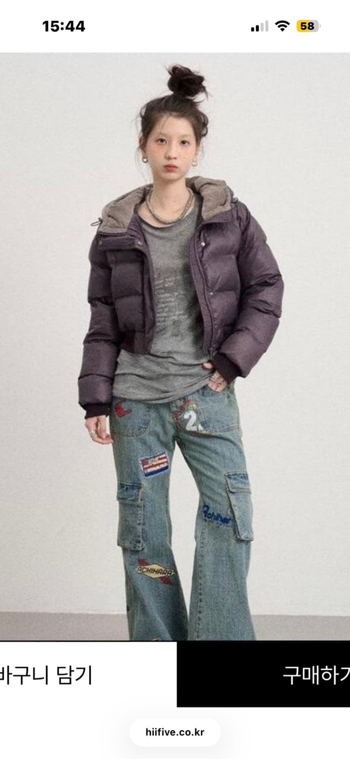 Achihara 숏패딩 상품이미지3