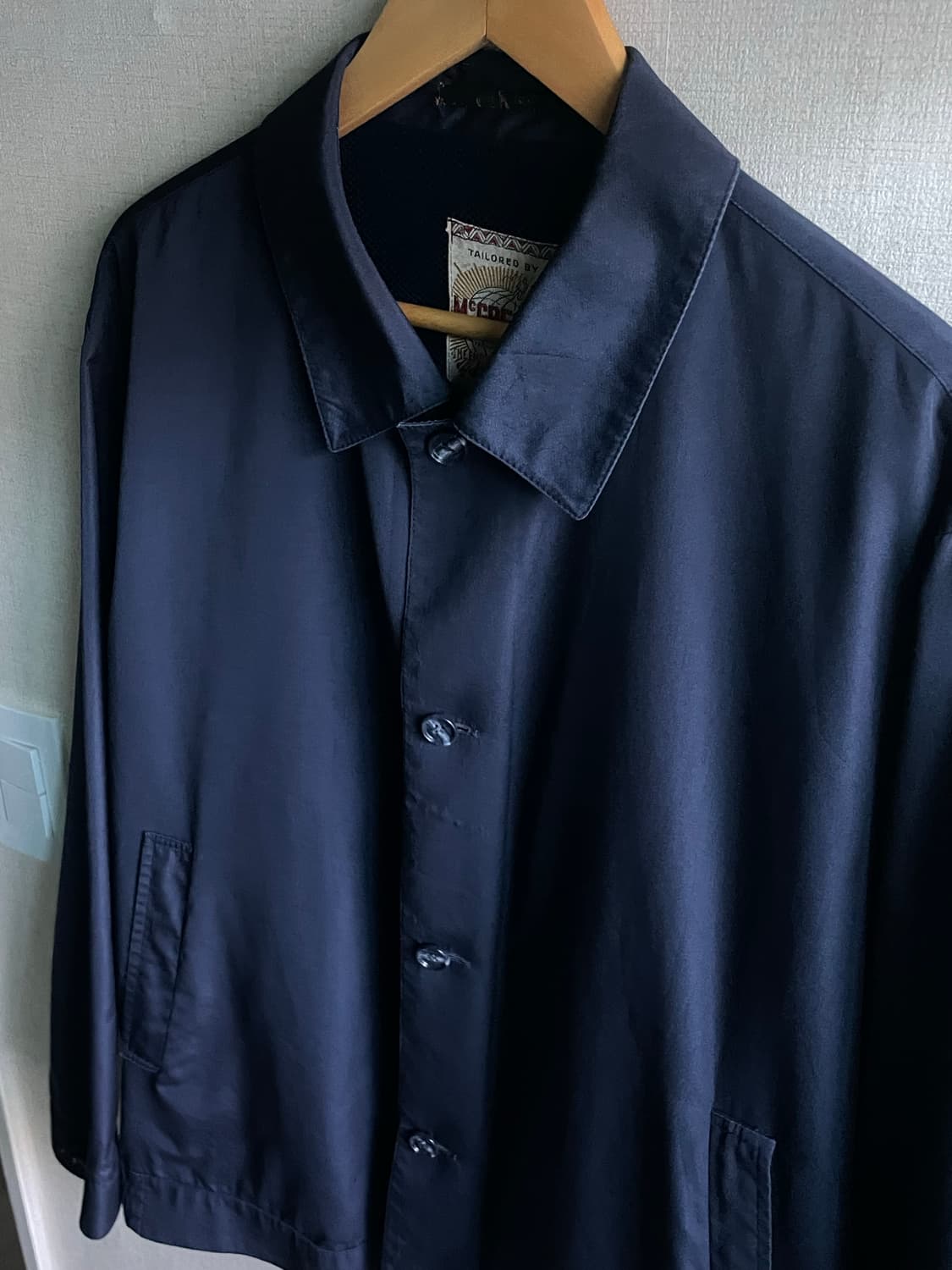 80s 맥그리거 네이비 드리즐러 자켓 54(L-XL) 상품이미지3