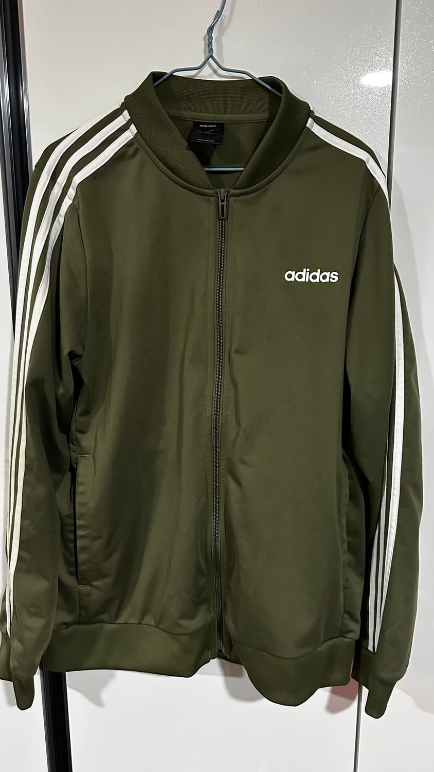 아디다스 삼선 트랙 집업 져지 XXL 상품이미지1