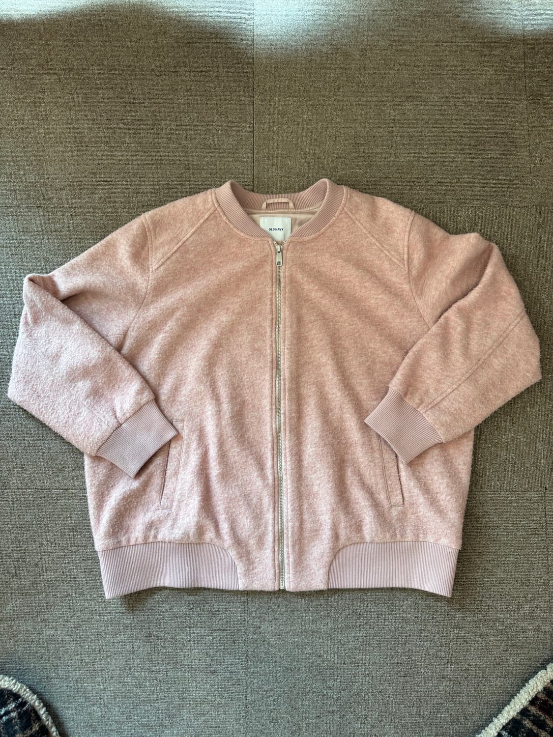 핑크 블루종 자켓 상품이미지1