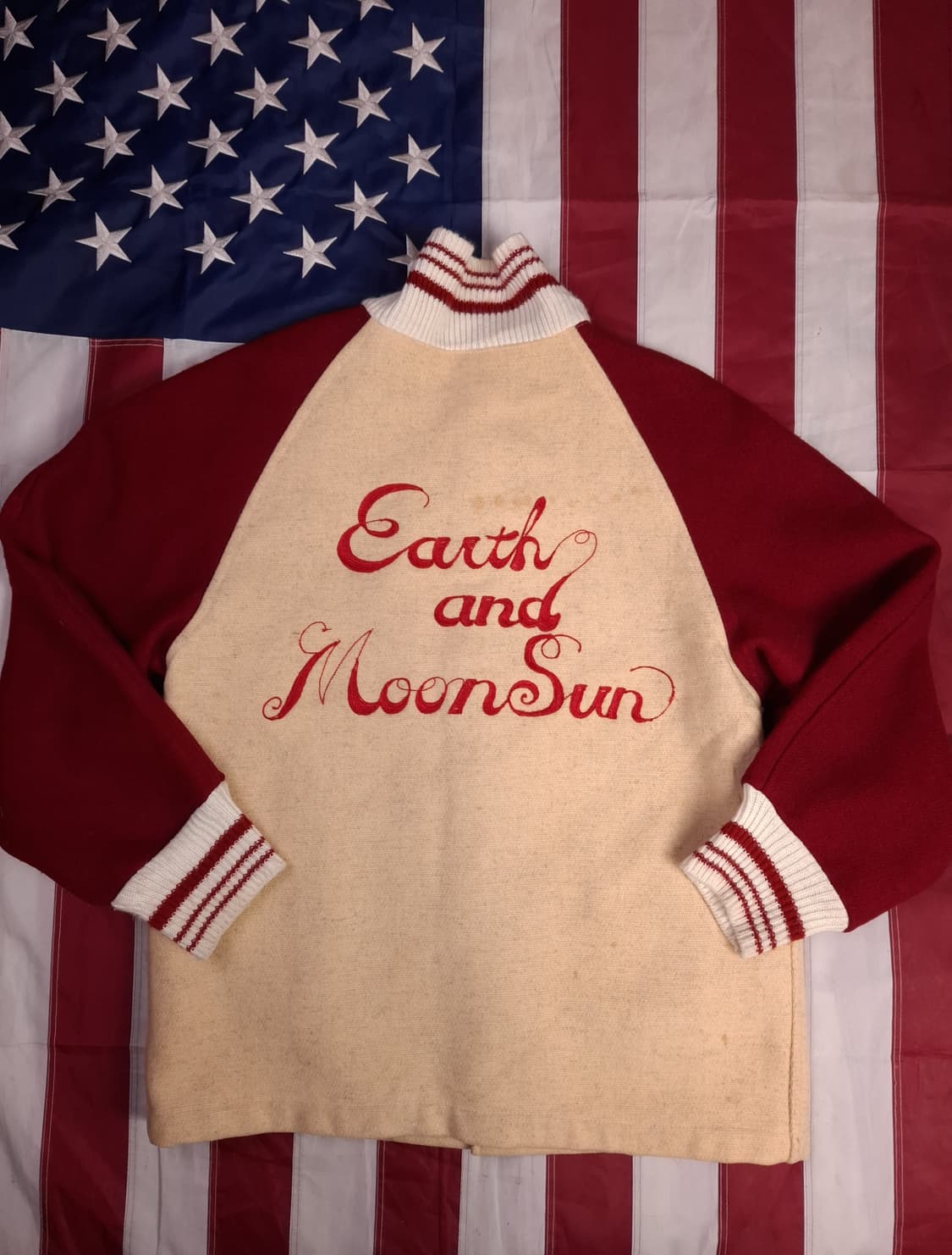 오리지날 미국제조 Zoom 체인 스티치 바시티 자켓 상품이미지1