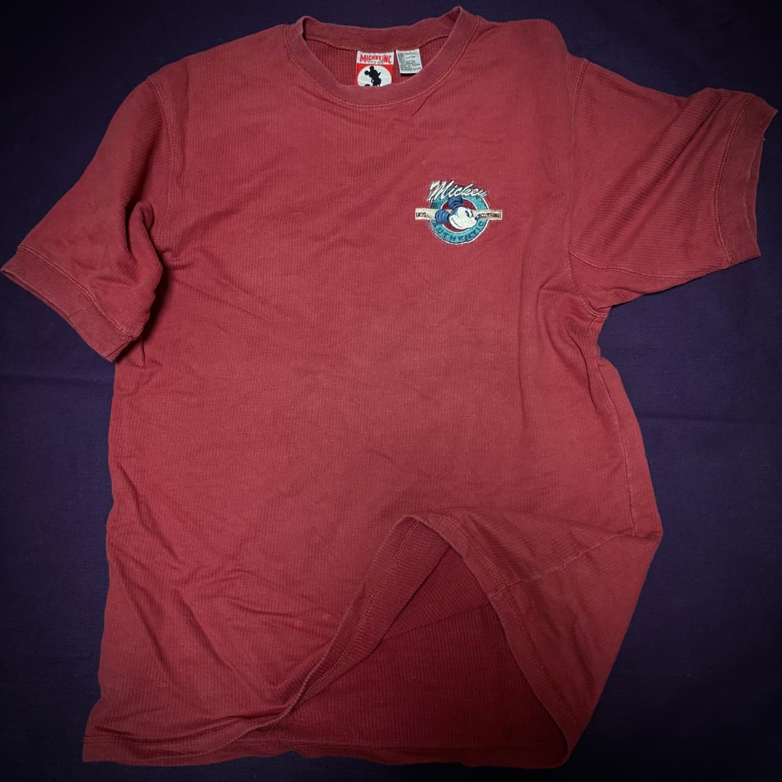 90s Mickey Inc. Waffle Tee 상품이미지5