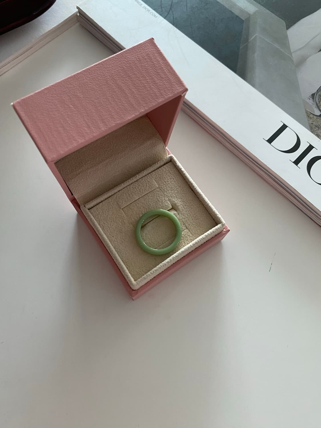 빈티지 그린 반지 상품이미지3