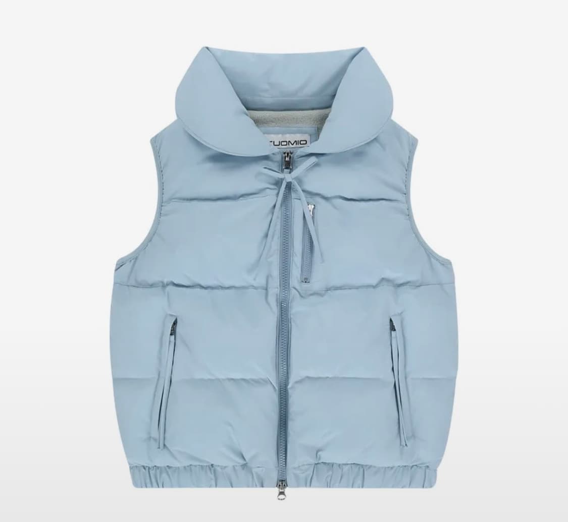 뚜오미오 STRAP PUFFER VEST  상품이미지1