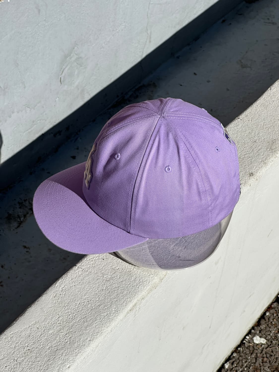 [F] MLB 엠엘비 엘에이 다저스 연보라 볼캡 모자 상품이미지3