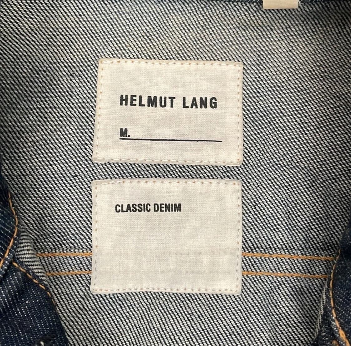 헬무트 랭 클래식 로우 데님 자켓 상품이미지2
