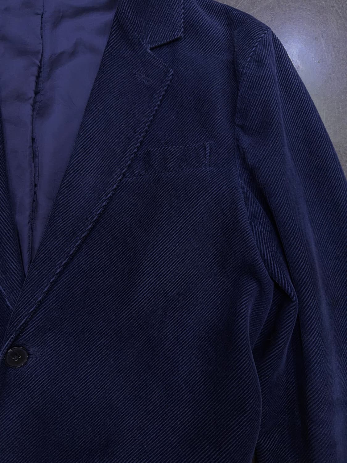 DKNY 코듀로이 패치워크 캐쥬얼 스포츠자켓 네이비 S 상품이미지4