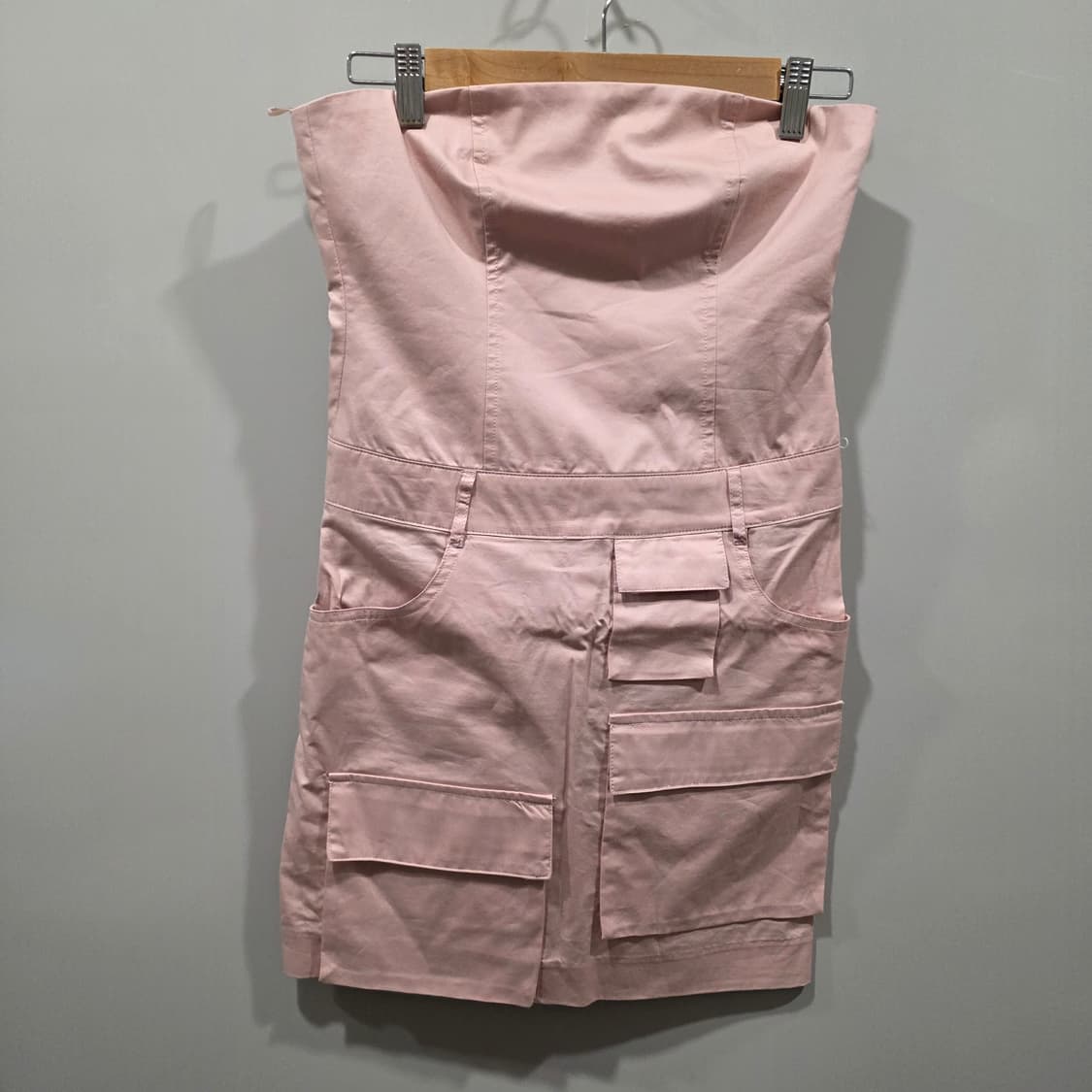 자라(ZARA) 카고 튜브탑 미니 원피스 (새상품) 상품이미지1