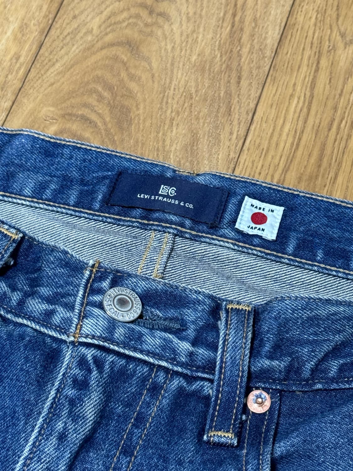 [32x32] 리바이스 블루탭 앵커 릴렉스드 진 상품이미지7