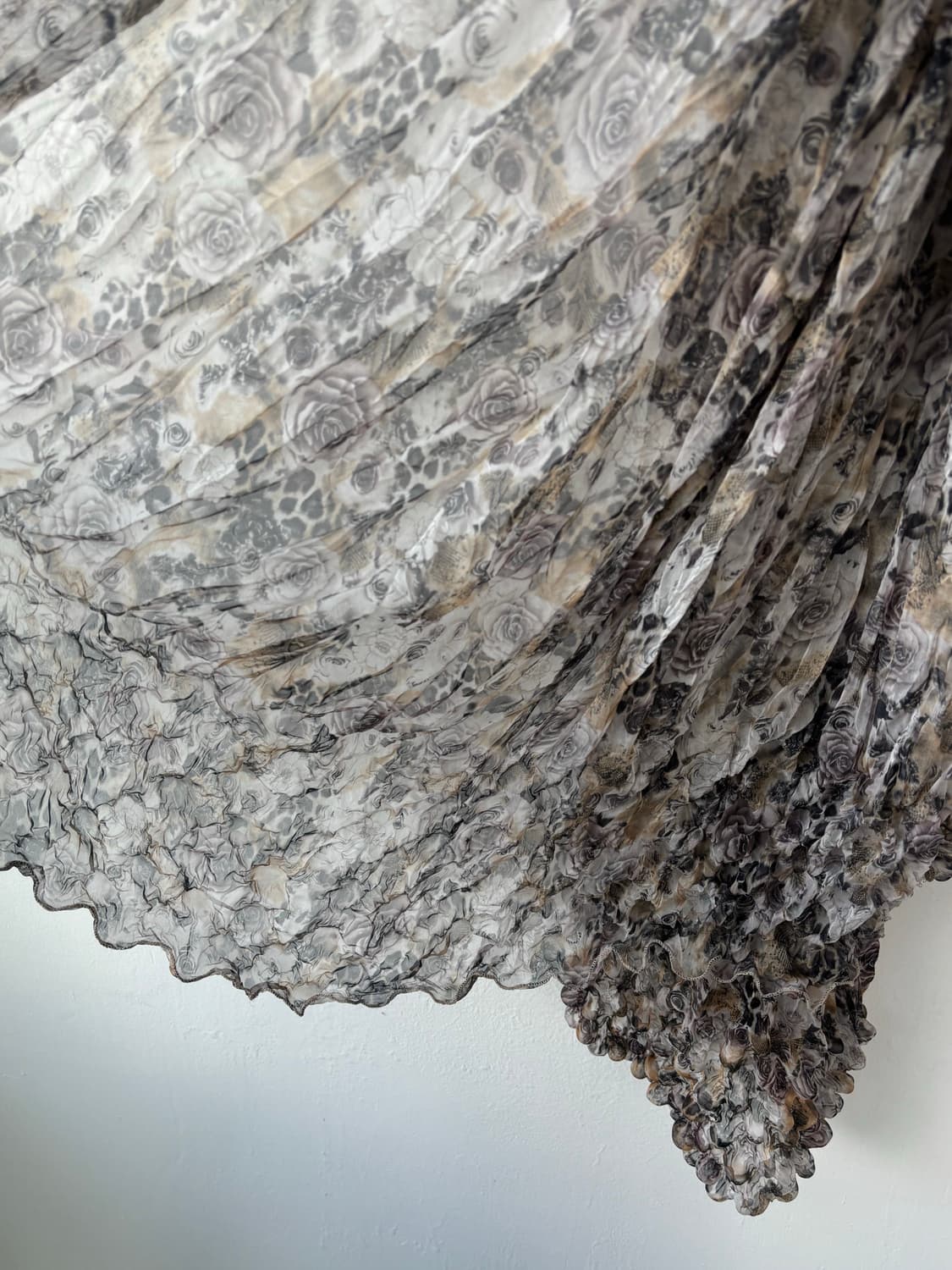 플라워 레오파드 팝콘 스카프  상품이미지10