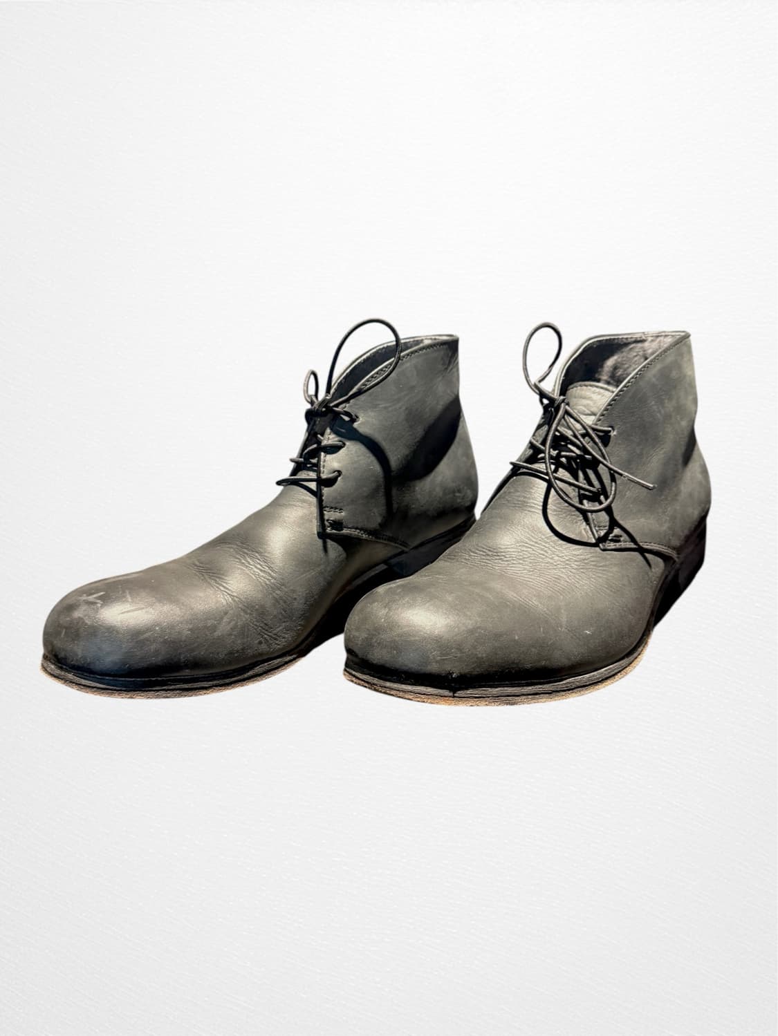 Tornado Mart Leather Chukka Boots 상품이미지1