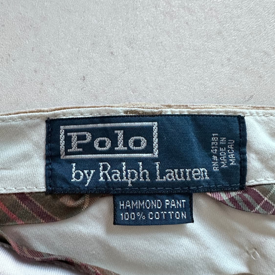 90s 폴로 랄프로렌 해먼드 HAMMOND 코듀로이 팬츠 상품이미지4