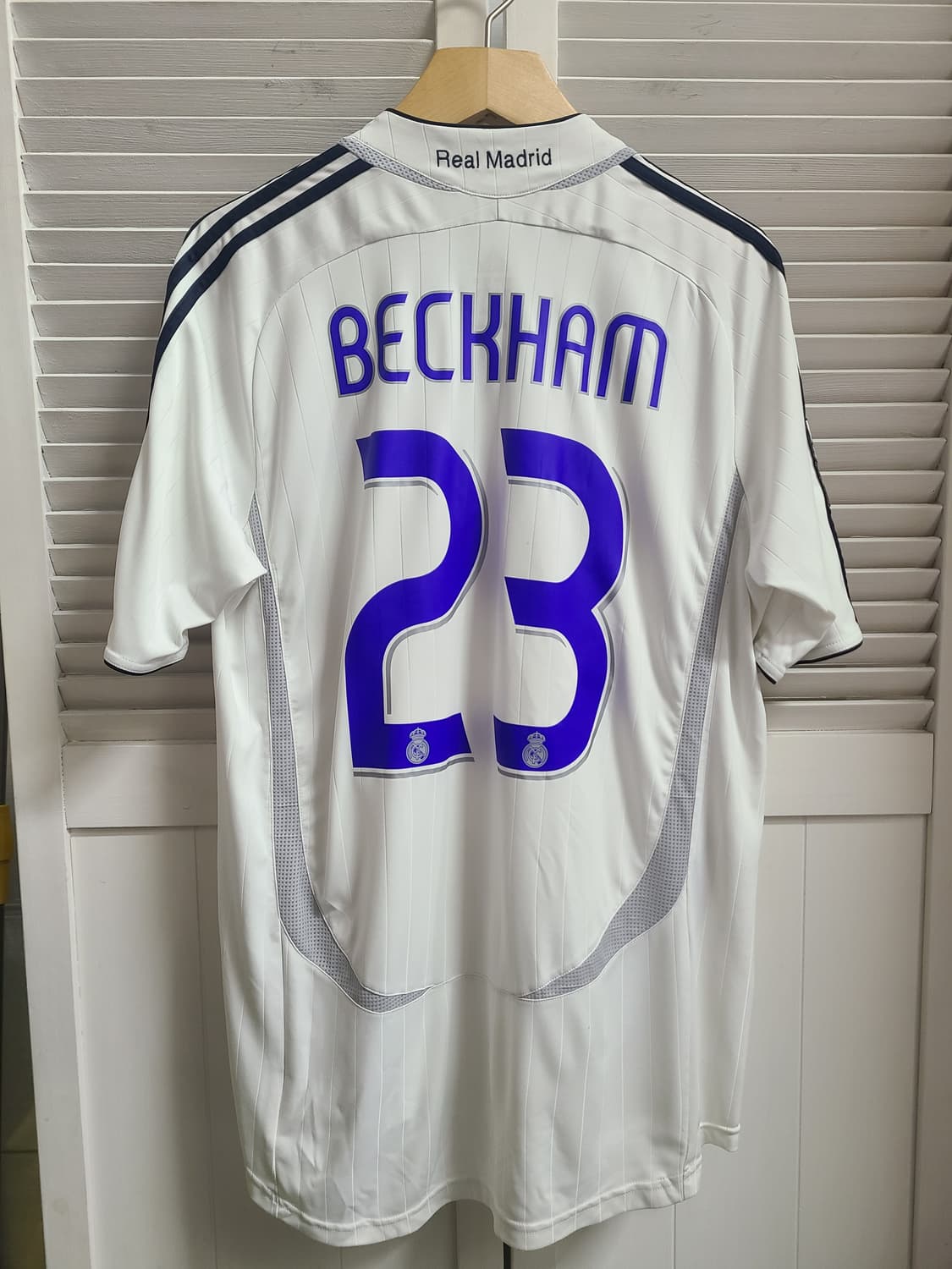 레알마드리드 06-07 베컴 아디다스 유니폼 상품이미지3