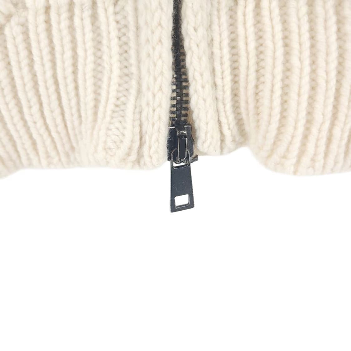 [남105]시리즈 울혼방 니트 집업[Y63-199] 상품이미지5