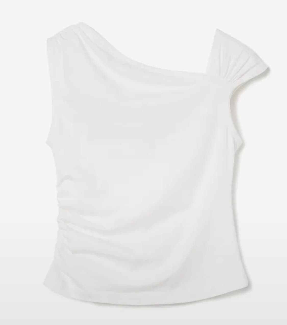 밀로우먼 어시매트릭 셔링 탑 상품이미지2