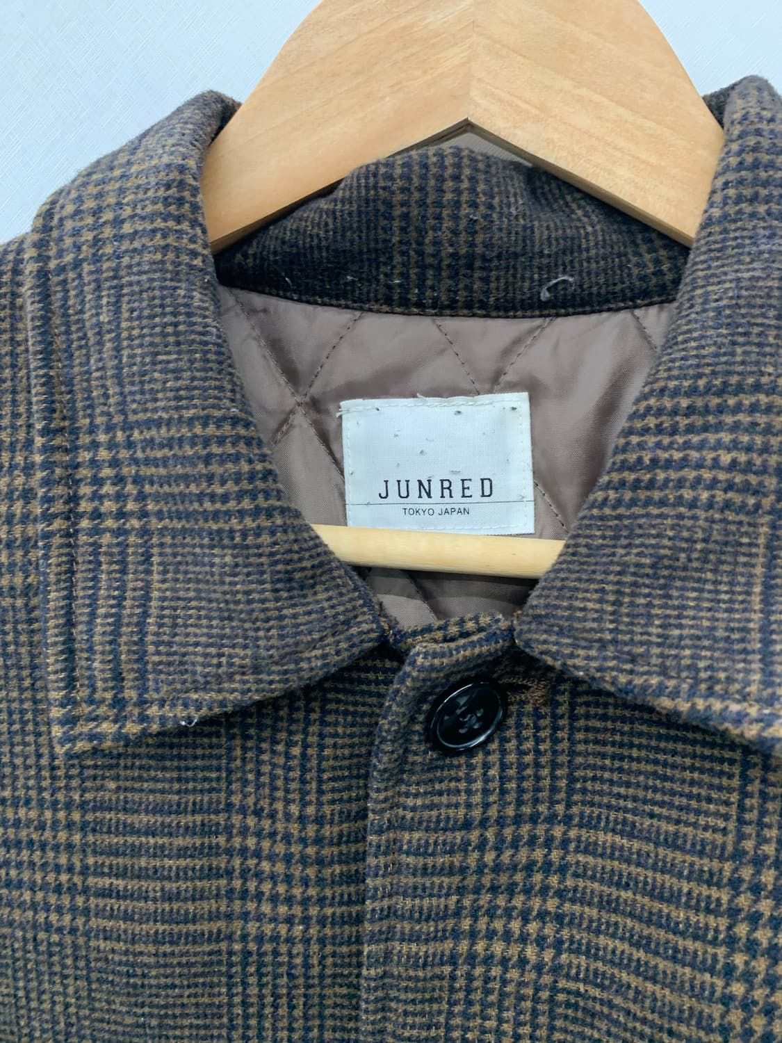 Jun red 재패니즈 체크 울 자켓 상품이미지4