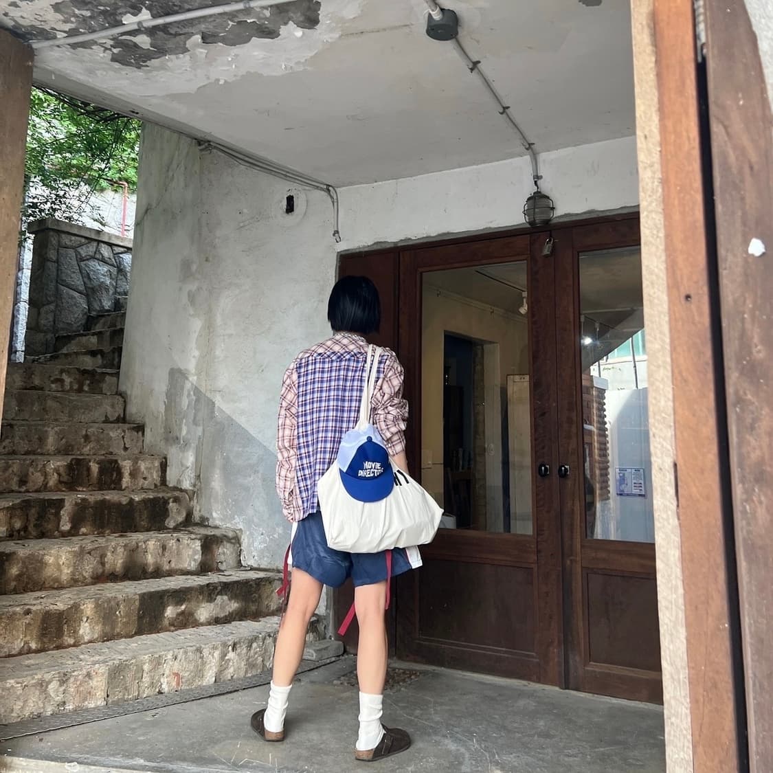 yuumi ARIA-REMAKE CHECK SHIRT 상품이미지2