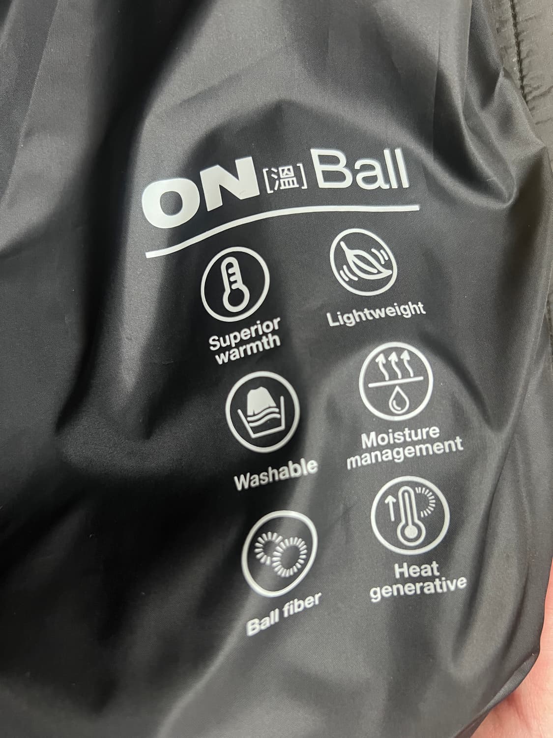 노스페이스 웨이브 LT 온 볼 자켓 블랙 L 상품이미지2