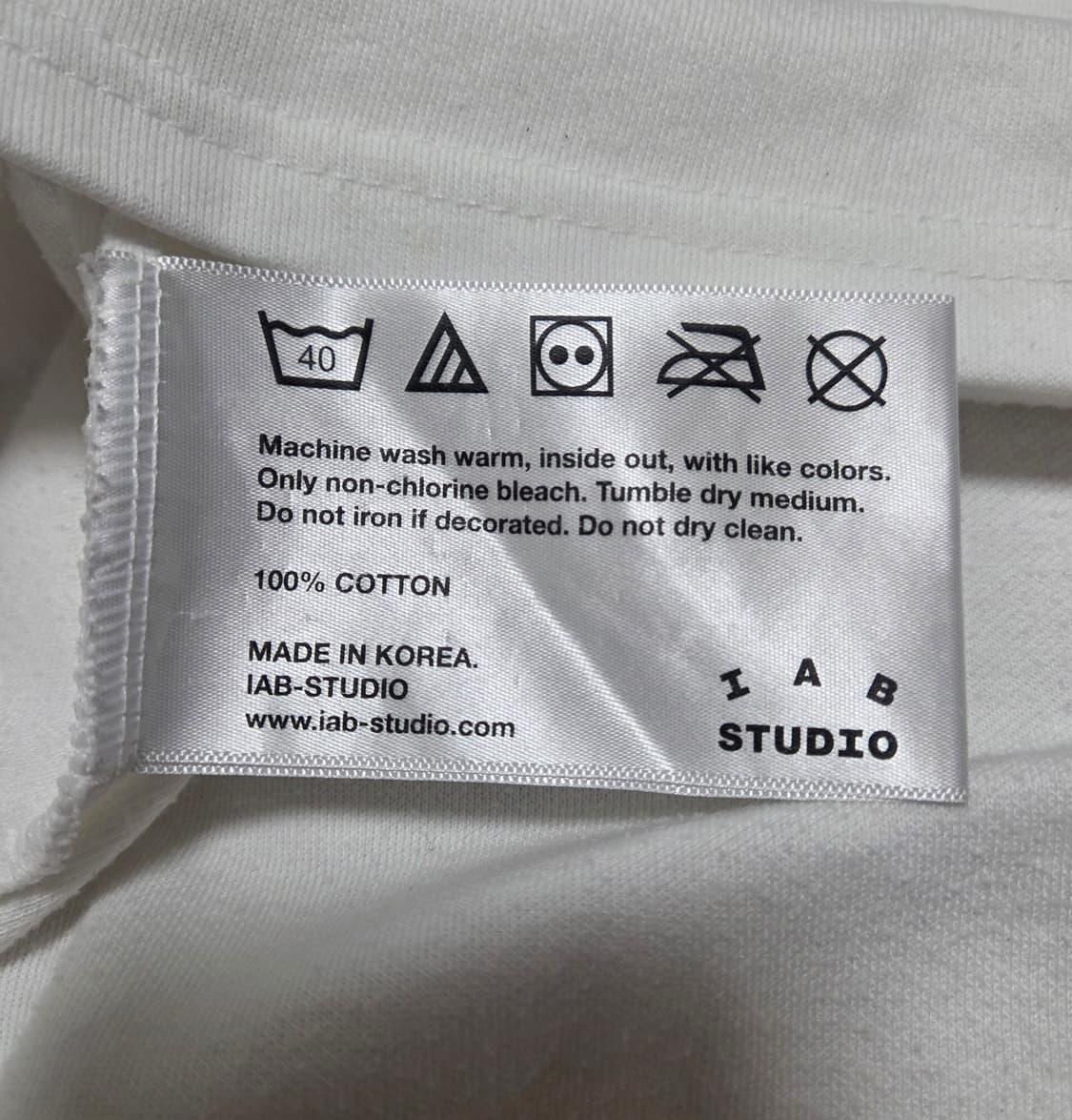 아이앱스튜디오 프린트 반팔티 상품이미지7