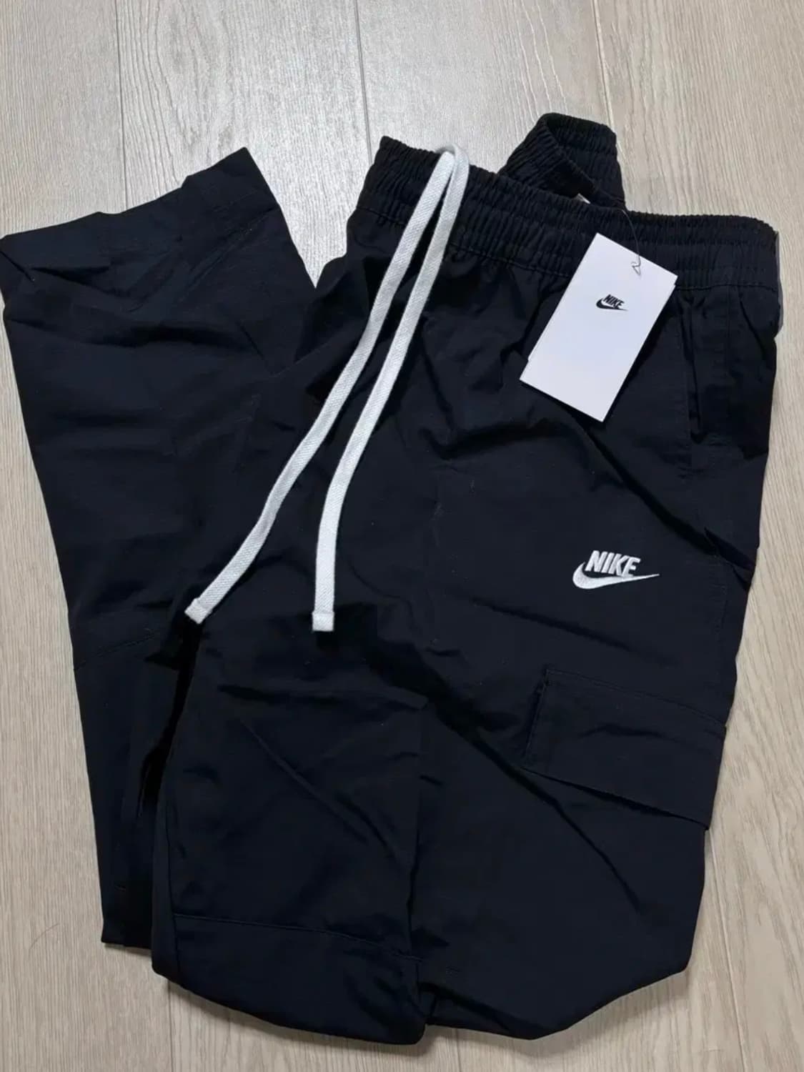 나이키 클럽 우븐 카고팬츠 블랙 L사이즈 DX0614-010 상품이미지1