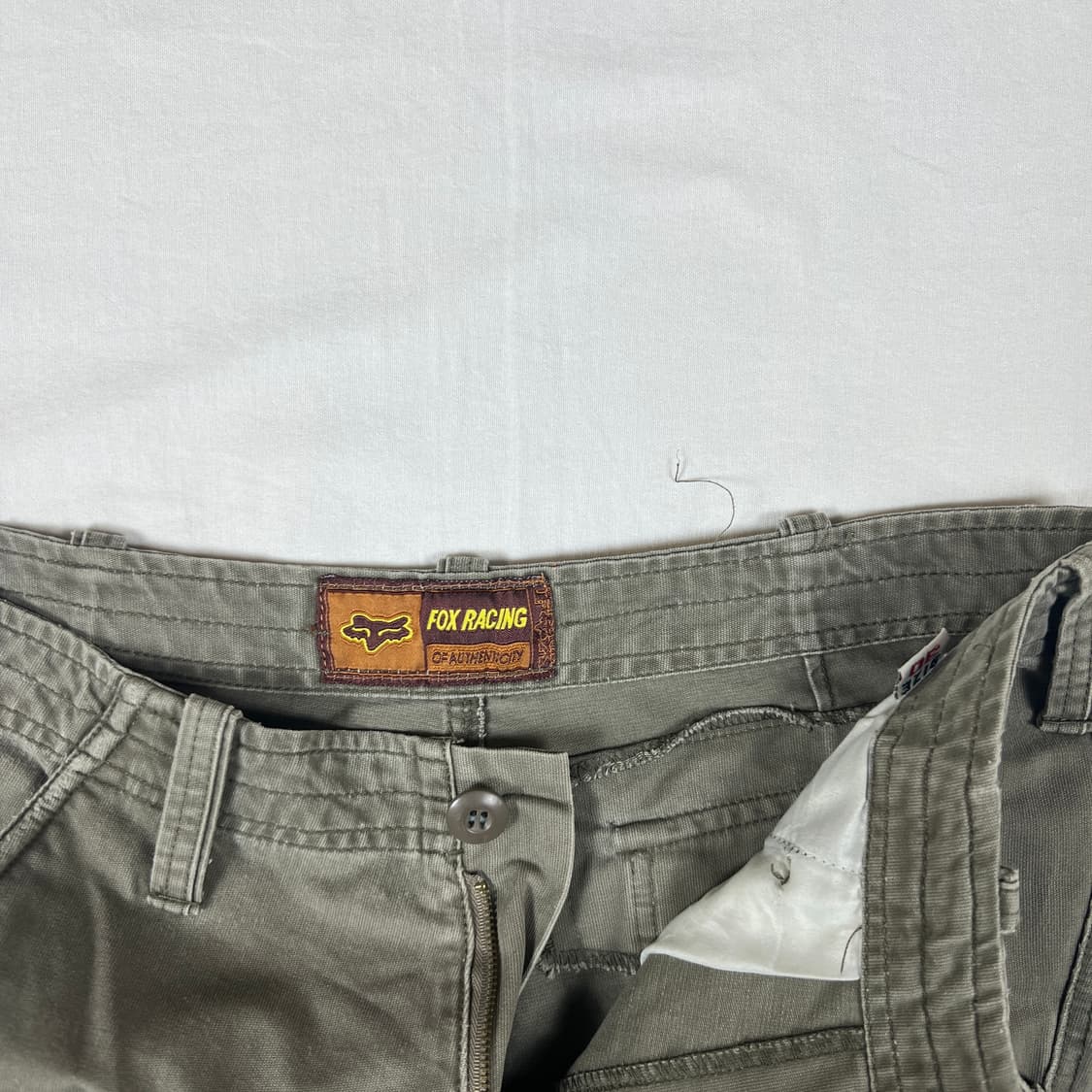 90‘s 폭스 팍스레이싱 카고팬츠 바지 상품이미지7