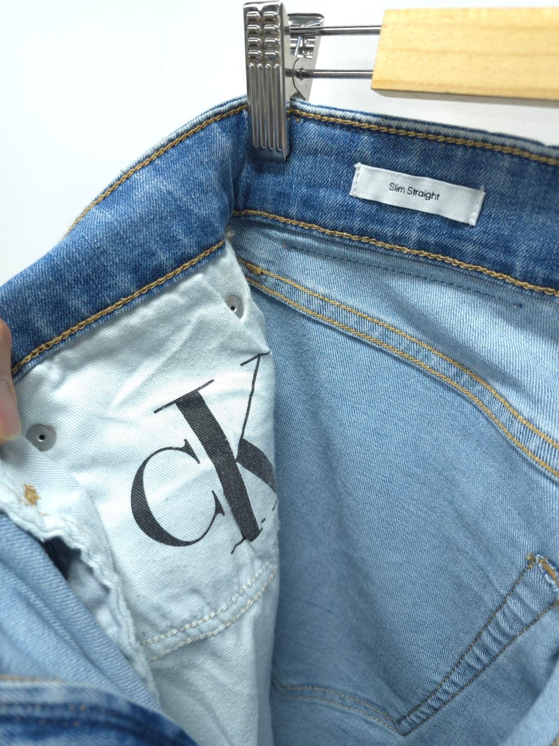 캘빈클라인(CK) 스트레이트 연청 청바지 (32) 상품이미지9